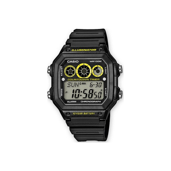 

Часы CASIO AE-1300WH-1AVEF Collection 10ATM 42mm