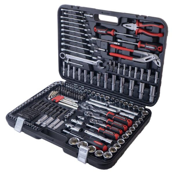 

Набор инструмента Intertool - 1/4" x 3/8" x 1/2" 233 ед. Storm(ET-8233)