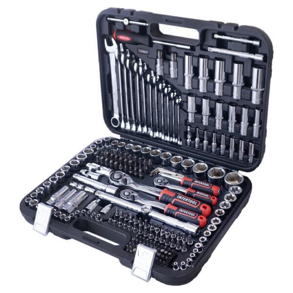 

Набор инструмента Intertool - 1/4" x 3/8" x 1/2" 219 ед. Storm(ET-8219)