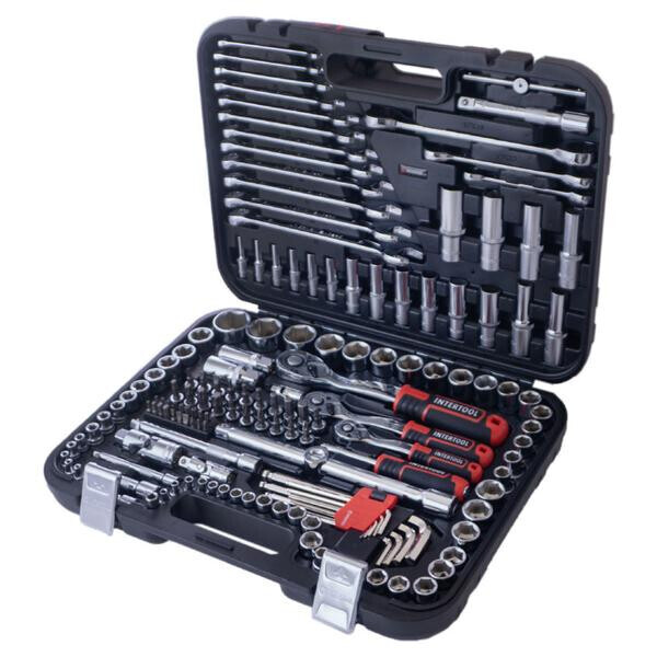 

Набор инструмента Intertool - 1/4" x 3/8" x 1/2" 156 ед. Storm(ET-8156)