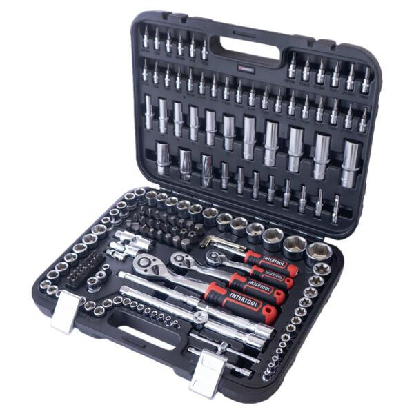 

Набор инструмента Intertool - 1/4" x 3/8" x 1/2" 171 ед. Storm(ET-8171)