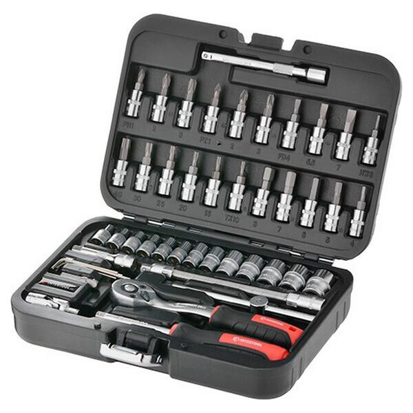 

Набор инструмента Intertool - 1/4" 46 ед. Storm(ET-8046)