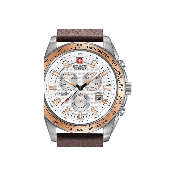

Часы Swiss Military Hanowa 06-4225.04.001.09 Crusader Chrono 43mm 10ATM