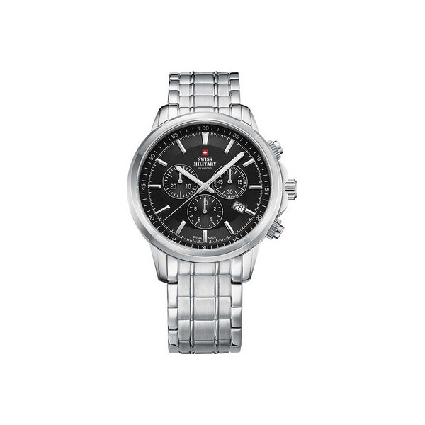 

Часы Swiss Military SM34052.01 Chronograph Saphirglas 42mm 10ATM