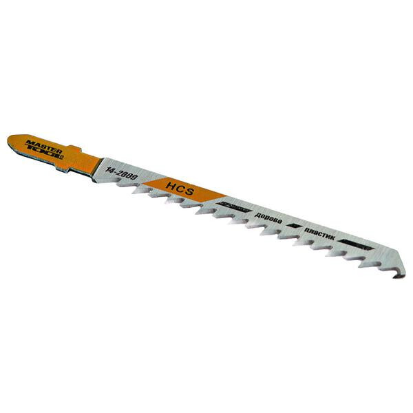 

Полотно пильное для лобзика Mastertool - 76 х 3 мм дерево-пластик (5 шт.)(14-2800)