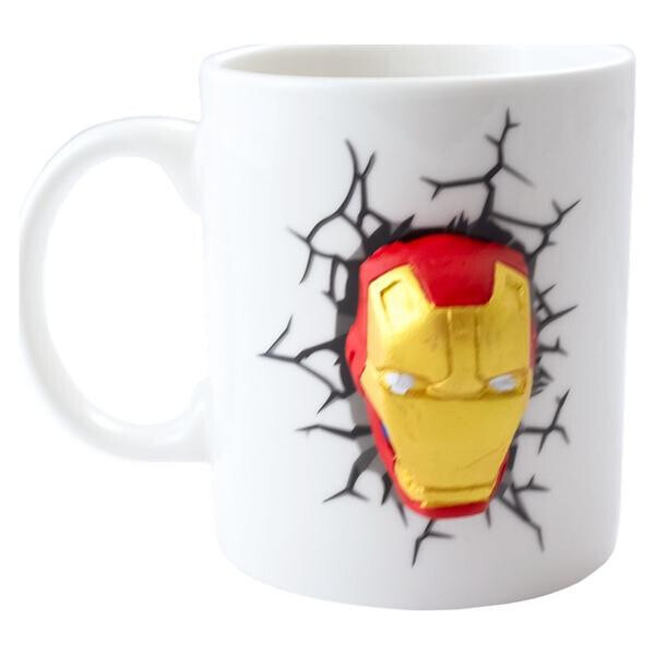 

Чашка керамическая Elite - 300 мл Iron Man 3D(EL-HH8612-2)