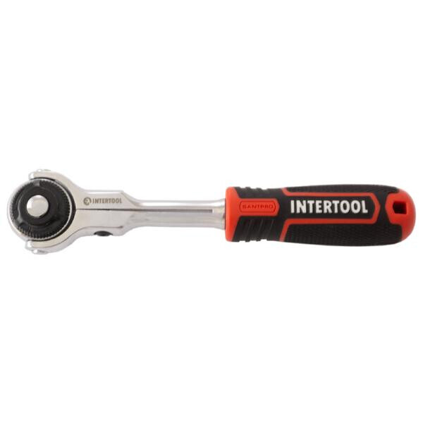 

Ключ трещоточный (рукоятка с храповым механизмом) Intertool - 3/8" x 72T поворотный Storm(ET-8008)