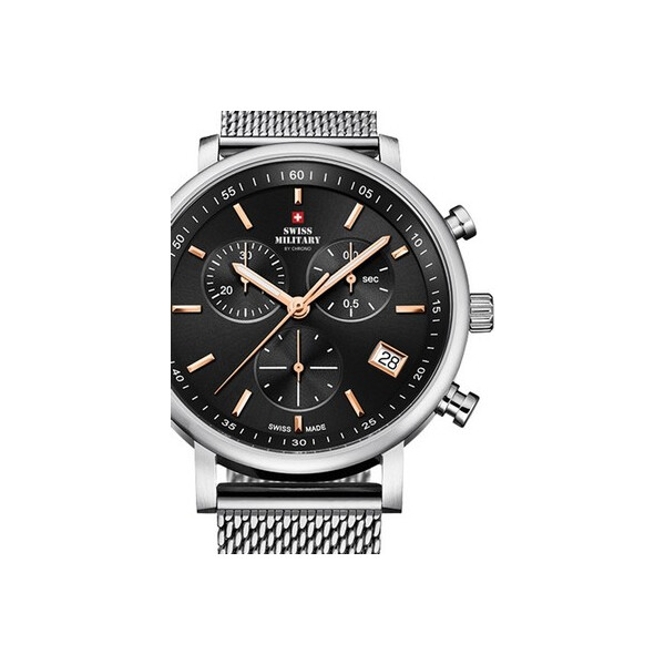 

Часы Swiss Military SM34058.03 Chronograph 42mm 10ATM