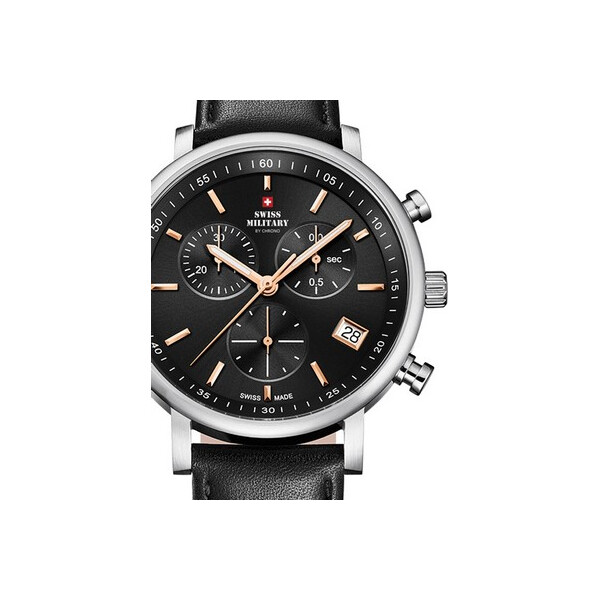 

Часы Swiss Military SM34058.06 Chronograph 42mm 10ATM