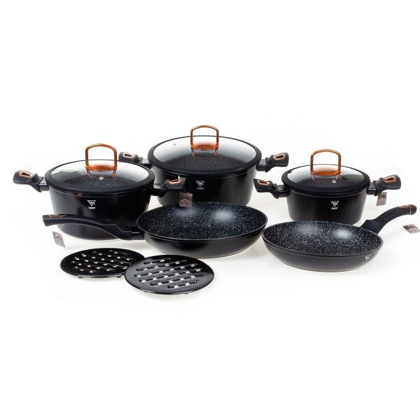 

Набор кастрюль Top Kitchen Deluxe 10 предметов TK00012 Черные