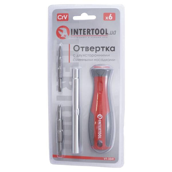 

Отвертка Intertool - 6-в-1 Pro VT-3341(VT-3341)