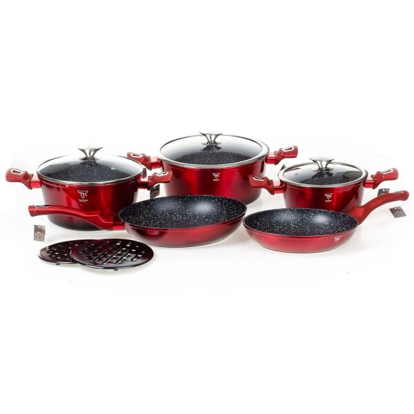 

Набор кастрюль Top Kitchen Deluxe 10 предметов TK00011 Красные
