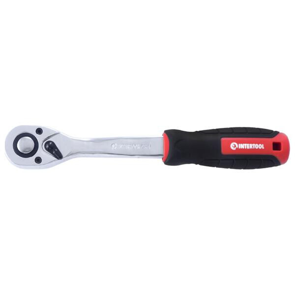 

Ключ трещоточный (рукоятка с храповым механизмом) Intertool - 1/2" x 72T Storm(ET-8003)
