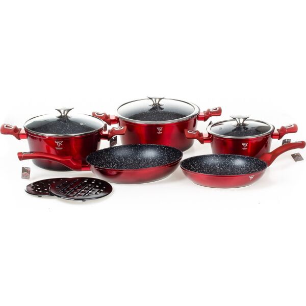 

Набор кастрюль Top Kitchen Deluxe 10 предметов TK00011 Красные