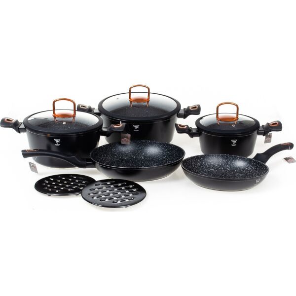 

Набор кастрюль Top Kitchen Deluxe 10 предметов TK00012 Черные