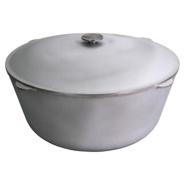 

Казан алюминиевый Biol - 450 х 262 мм х 25 л с крышкой(K2500)