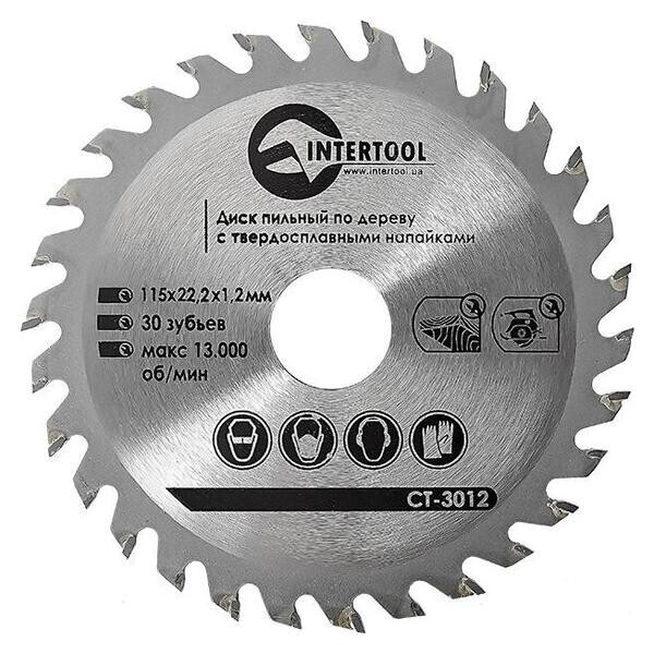 

Диск пильный Intertool - 115 х 30T х 22,2 мм(CT-3012)