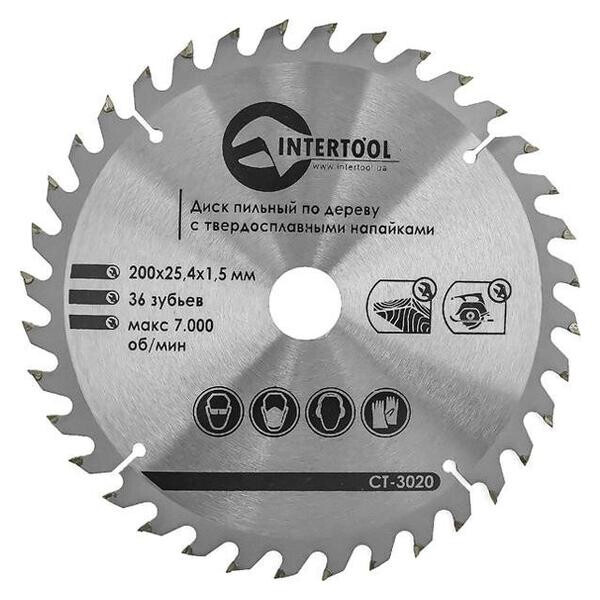

Диск пильный Intertool - 200 х 36T х 25,4 мм(CT-3020)