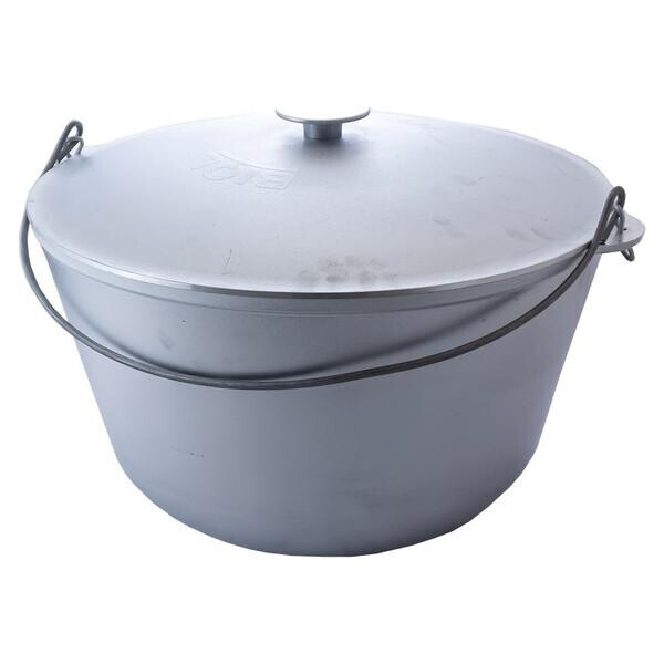 

Казан алюминиевый Biol - 450 х 240 мм x 30 л с крышкой и дужкой(K3000T)