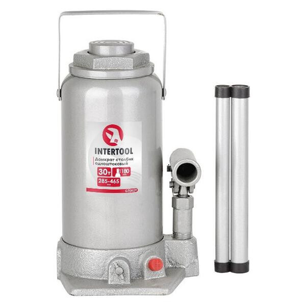 

Домкрат гидравлический Intertool - 30 т х 465 мм одноштоковый(GT0029)