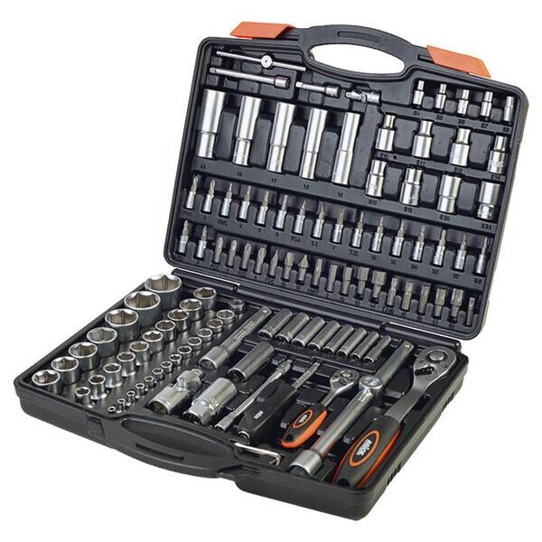 

Набор инструмента Miol - 1/4", 1/2" 111 ед.(58-099)