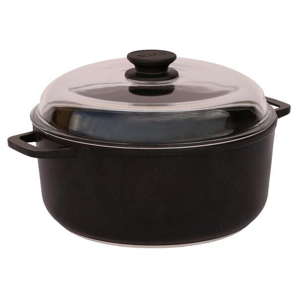 

Кастрюля антипригарная Biol - 280 х 210 мм х 7 л с крышкой(K701PC)