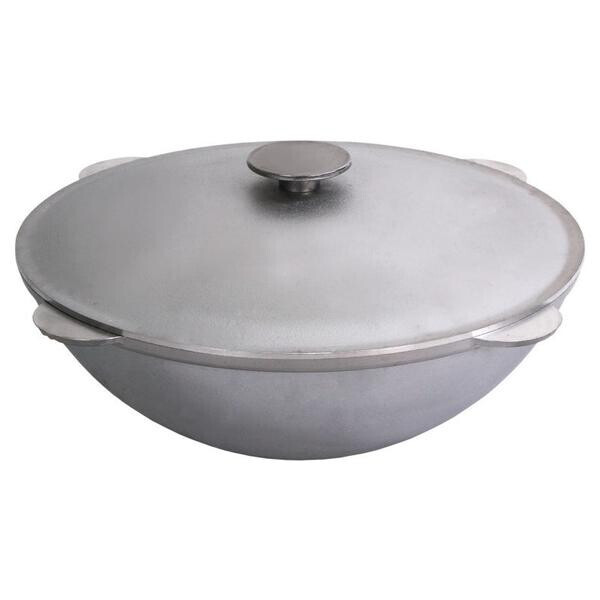 

Казан алюминиевый Biol - 400 х 195 мм х 12 л татарский с крышкой(KT1200)