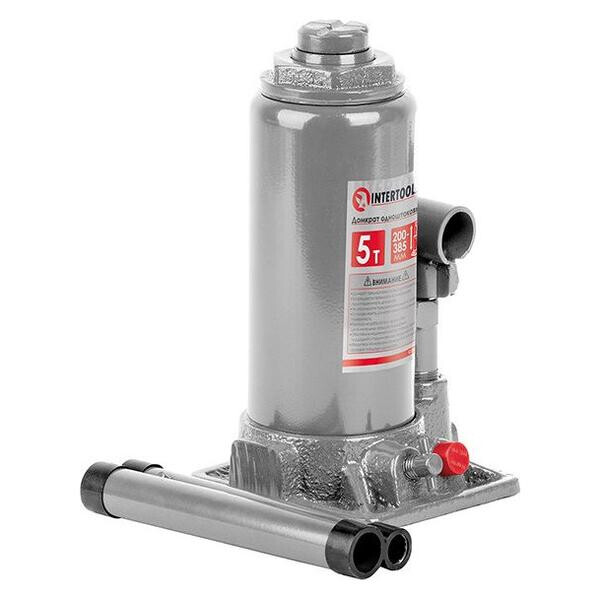 

Домкрат гидравлический Intertool - 5 т х 355 мм одноштоковый(GT0023)
