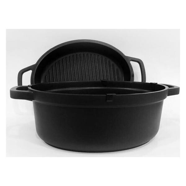 

Кастрюля антипригарная Maestro - 260 мм x 4,5 л с крышкой-сковородкой(MR-4126)
