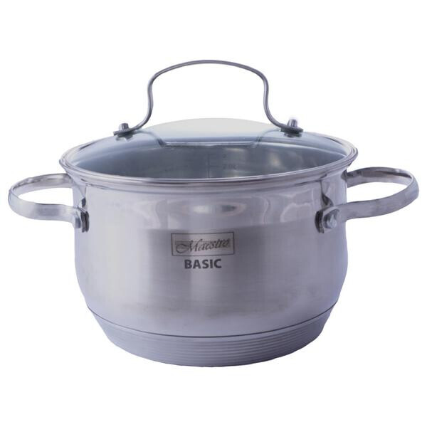 

Кастрюля нержавеющая Maestro - 180 x 2,9 л(MR-3512-18)