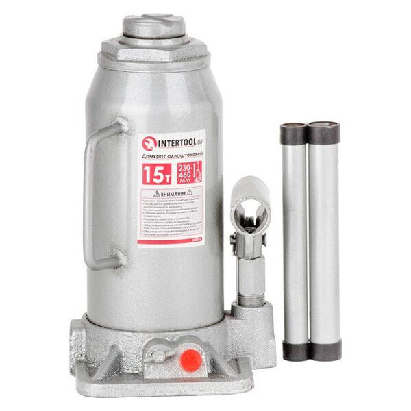 

Домкрат гидравлический Intertool - 15 т х 460 мм одноштоковый(GT0027)