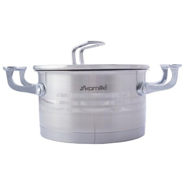 

Кастрюля нержавеющая Kamille - 160 мм x 1,7 л(5853)