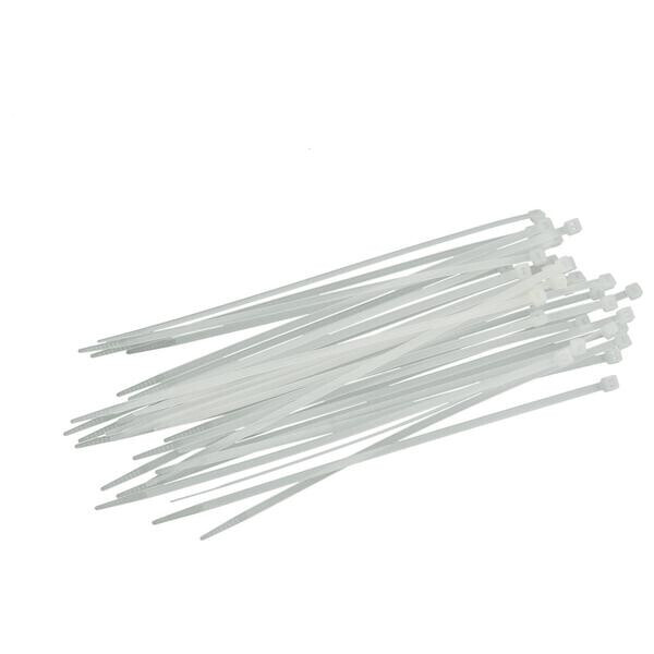 

Хомут пластиковый Intertool - 4,8 х 350 мм белый (100 шт.)(TC-4835)