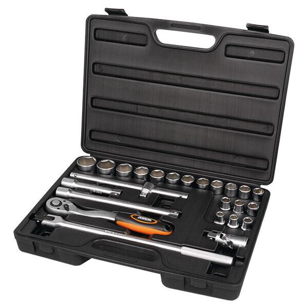 

Набор инструмента Miol - 1/2" 25 ед.(58-150)