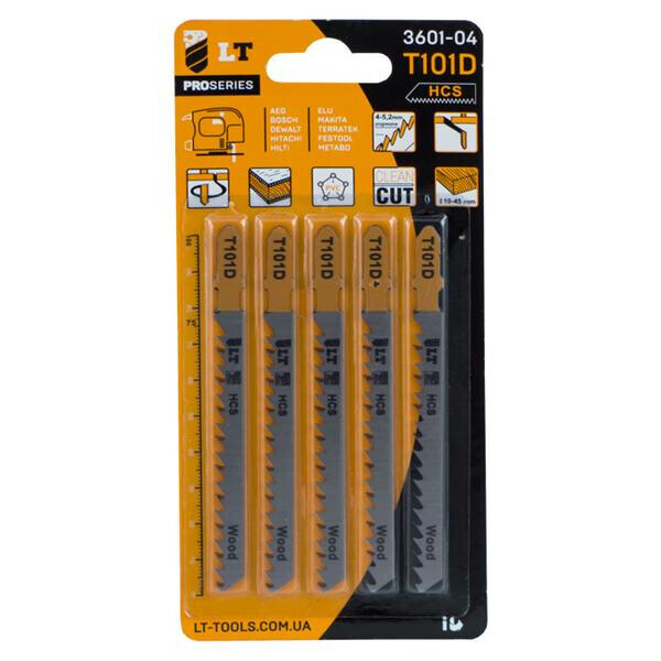 

Полотно пильное для лобзика LT - T101D (5 шт.) Pro(3601-04)