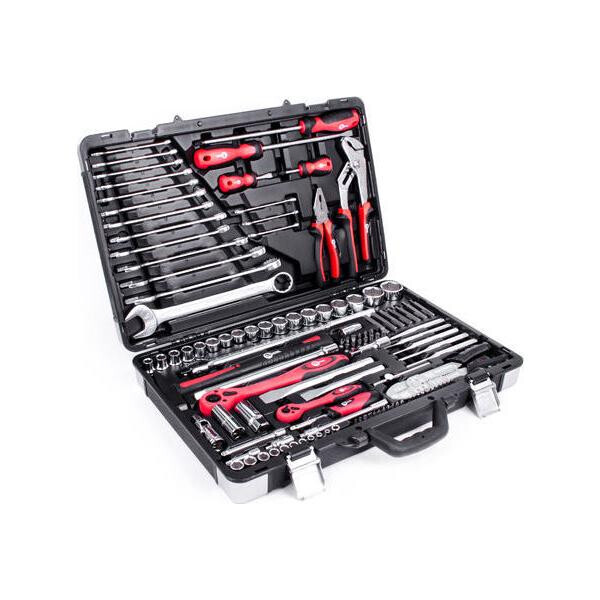 

Набор инструмента Intertool - 1/4", 1/2" 145 ед.(ET-7145)
