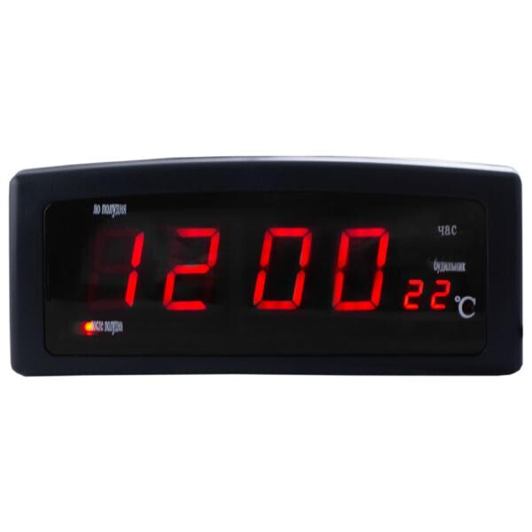 

Часы настольные PRC - Caixing CX-818, красные(CX-818-1)