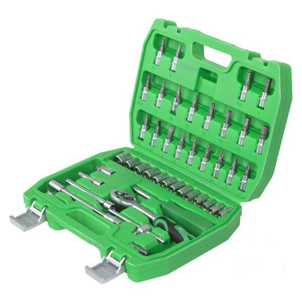 

Набор инструмента Intertool - 1/4" 46 ед.(ET-6046)