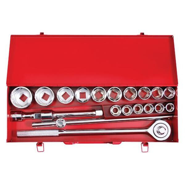 

Набор инструмента Intertool - 3/4" 20 ед. (металлический кейс) ET-6024(ET-6024)