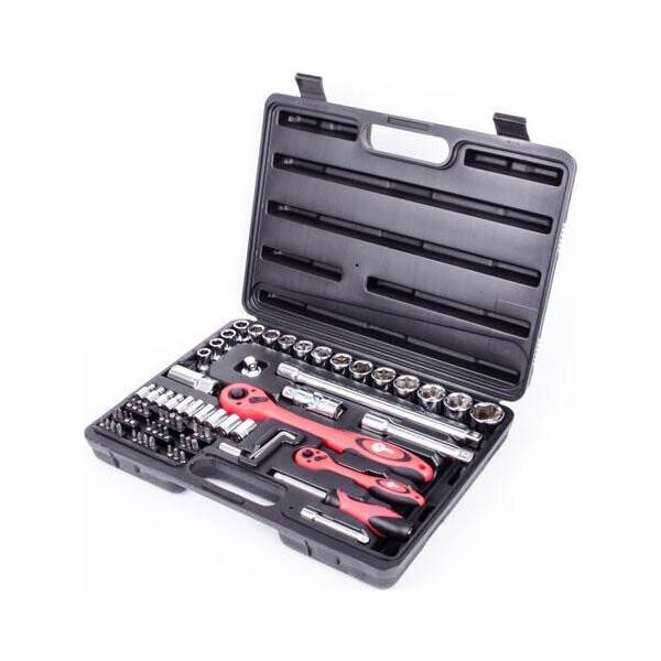 

Набор инструмента Intertool - 1/4", 1/2" 72 ед. ET-6072(ET-6072)