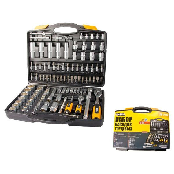 

Набор инструмента Mastertool - 1/4", 1/2" 111 ед. 78-5112(78-5112)