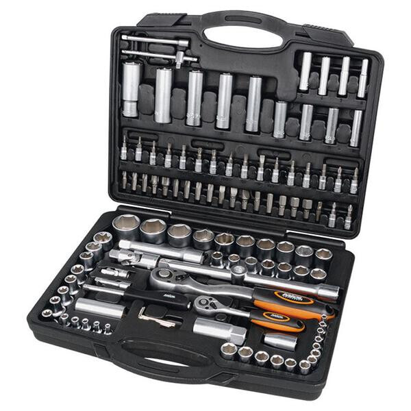 

Набор инструмента Miol - 1/4", 1/2" 110 ед.(58-100)