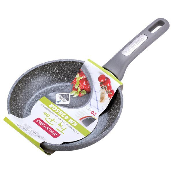 

Сковорода антипригарная Kamille - 200 мм Grey Marble 4285GR(4285GR)