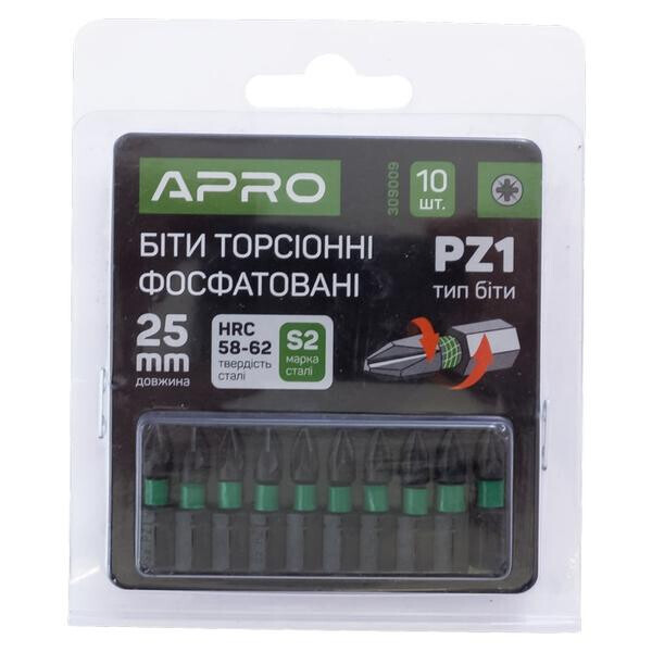 

Бита Apro - PZ1 x 25 мм ударная (10 шт.)(309009)