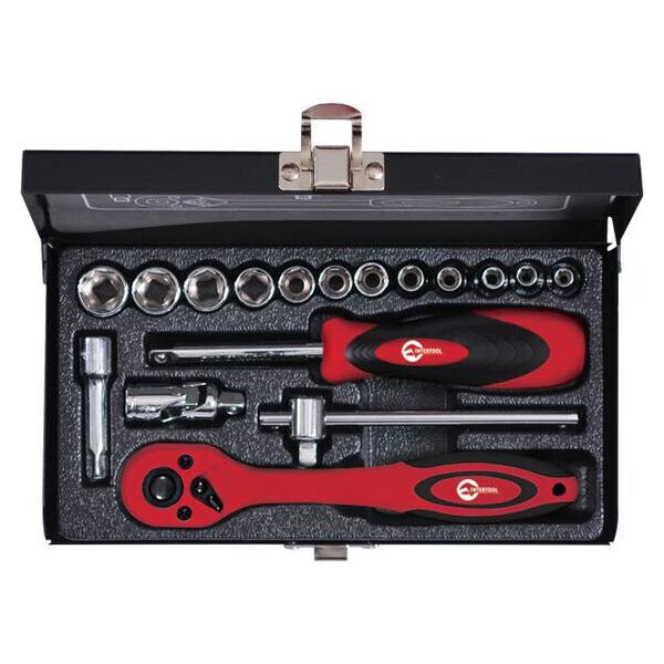 

Набор инструмента Intertool - 1/4" 17 ед.(ET-6017)