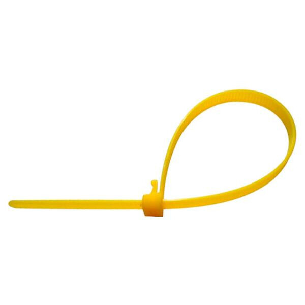 

Хомут пластиковый Mastertool - 3,6 x 200 мм желтый (100 шт.)(20-1721)