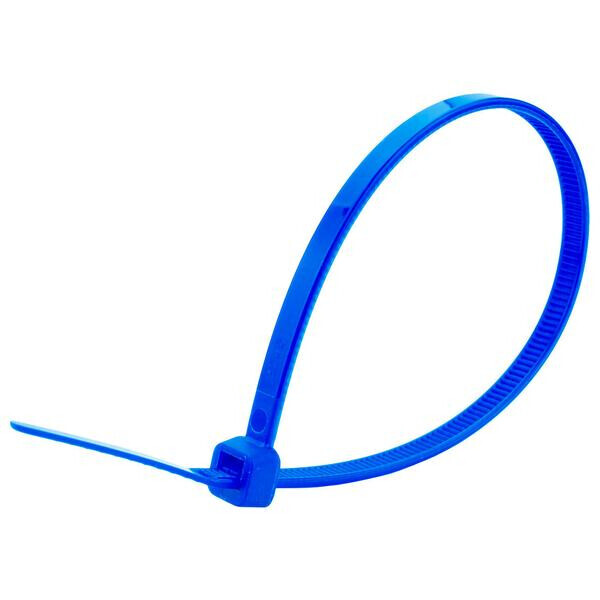 Хомут пластиковый Mastertool - 3,6 x 200 мм синий (100 шт.)(20-1741)
