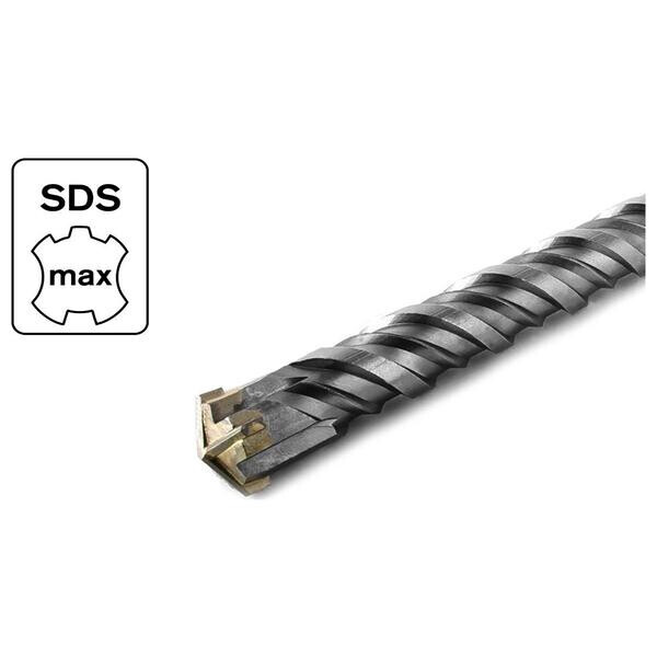 

Бур SDS-max Intertool - 28 х 1000 мм "Quadro"(SDM-28100)