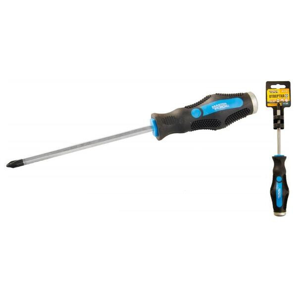 

Отвертка Mastertool - крестовая PH2 x 100 мм ударная(49-5210)