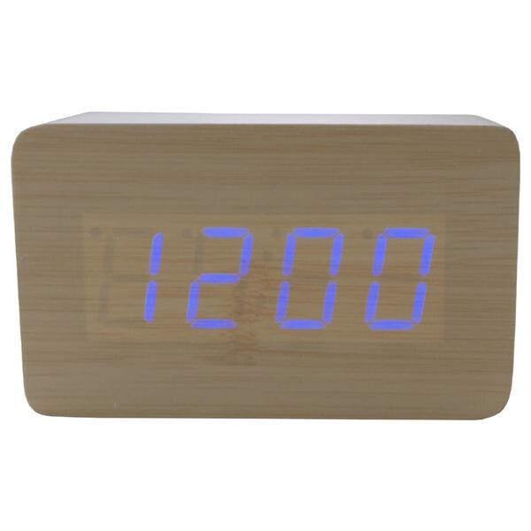 

Часы настольные Wooden Clock - 1294 красные(1294 Red)